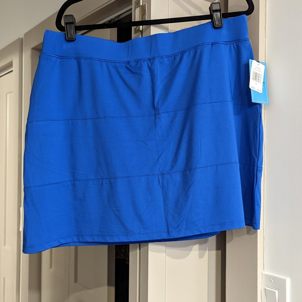 Court Haley - Cobalt Tennis Skirt - XL